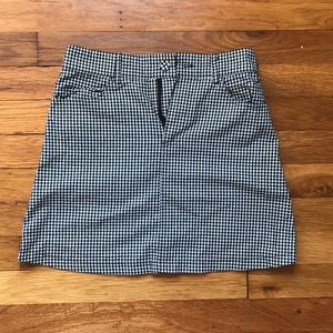Pacsun Black & White Checkered skirt